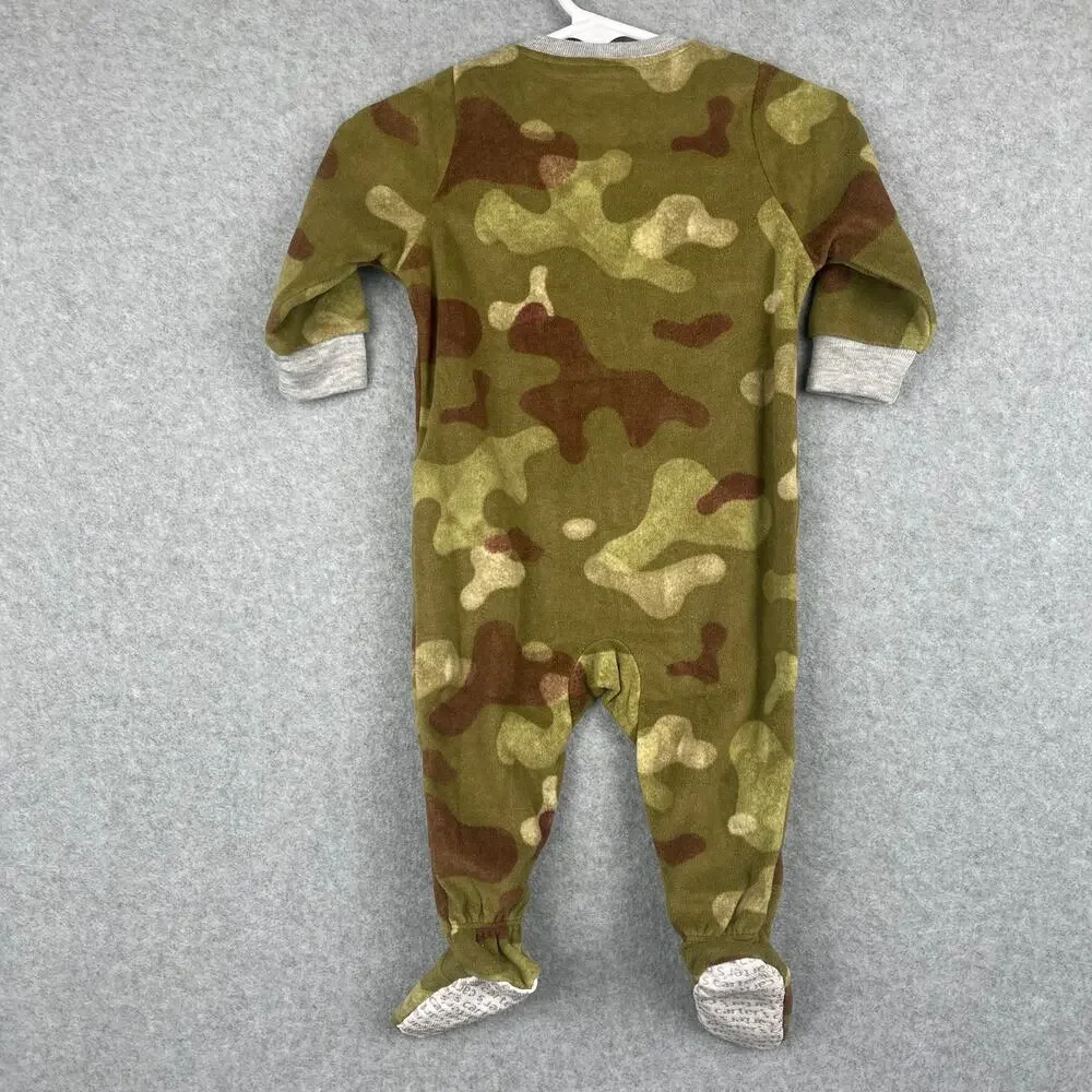 Carter's Dino Fleece Footed PJ Size 6 months